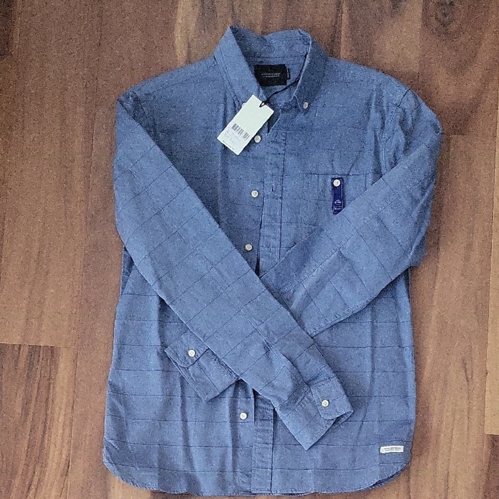 Scotch & Soda Denim Blue Casual Shirt